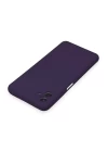 Samsung Galaxy A04E Kılıf Nano içi Kadife Silikon - Mor