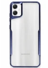Samsung Galaxy A05 Kılıf Boyi Silikon Kapak - Lacivert