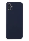Samsung Galaxy A05 Kılıf First Silikon - Lacivert