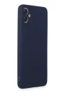 Samsung Galaxy A05 Kılıf First Silikon - Lacivert