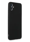 Samsung Galaxy A05 Kılıf First Silikon - Siyah