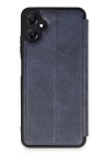 Samsung Galaxy A05 Kılıf Flip Cover - Lacivert