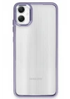 Samsung Galaxy A05 Kılıf Power Silikon - Lila