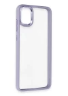Samsung Galaxy A05 Kılıf Power Silikon - Lila