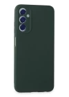 Samsung Galaxy A05S Kılıf First Silikon - Koyu Yeşil