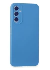 Samsung Galaxy A05S Kılıf First Silikon - Mavi