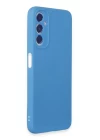 Samsung Galaxy A05S Kılıf First Silikon - Mavi