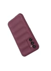 Samsung Galaxy A05S Kılıf Optimum Silikon - Bordo
