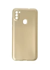 Samsung Galaxy A11 Kılıf First Silikon - Gold
