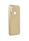 Samsung Galaxy A11 Kılıf First Silikon - Gold