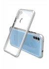 Samsung Galaxy A11 Kılıf Miami Şeffaf Silikon - Şeffaf