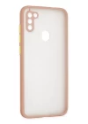 Samsung Galaxy A11 Kılıf Montreal Silikon Kapak - Pembe