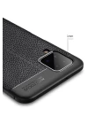 Samsung Galaxy A12 Kılıf Auto Focus Kapak - Lacivert