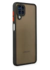 Samsung Galaxy A12 Kılıf Montreal Silikon Kapak - Siyah