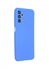 Samsung Galaxy A13 4G Kılıf First Silikon - Mavi