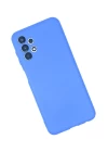 Samsung Galaxy A13 4G Kılıf First Silikon - Mavi