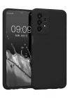 Samsung Galaxy A13 4G Kılıf First Silikon - Siyah