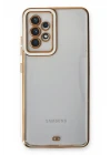 Samsung Galaxy A13 4G Kılıf Liva Lens Silikon - Beyaz