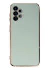 Samsung Galaxy A13 4G Kılıf Volet Silikon - Açık Yeşil