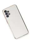 Samsung Galaxy A13 4G Kılıf Volet Silikon - Beyaz