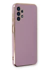 Samsung Galaxy A13 4G Kılıf Volet Silikon - Mor