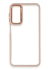 Samsung Galaxy A14 4G Kılıf Dora Kapak - Pudra