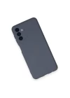 Samsung Galaxy A14 4G Kılıf Nano içi Kadife Silikon - Gri
