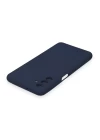 Samsung Galaxy A14 4G Kılıf Nano içi Kadife Silikon - Lacivert