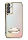 Samsung Galaxy A14 4G Kılıf Slot Silikon - Gold