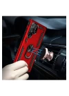 Samsung Galaxy A14 4G Kılıf Sofya Yüzüklü Silikon Kapak - Rose