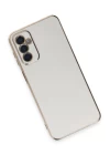 Samsung Galaxy A14 4G Kılıf Volet Silikon - Beyaz