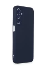 Samsung Galaxy A15 4G Kılıf First Silikon - Lacivert