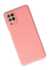 Samsung Galaxy A22 Kılıf Lansman Glass Kapak - Pembe
