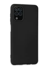 Samsung Galaxy A22 Kılıf Lansman Glass Kapak - Siyah