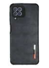 Samsung Galaxy A22 Kılıf Loop Deri Silikon - Lacivert
