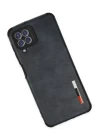 Samsung Galaxy A22 Kılıf Loop Deri Silikon - Lacivert
