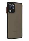 Samsung Galaxy A22 Kılıf Montreal Silikon Kapak - Siyah