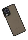 Samsung Galaxy A22 Kılıf Montreal Silikon Kapak - Siyah