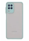 Samsung Galaxy A22 Kılıf Montreal Silikon Kapak - Turkuaz