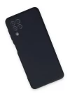 Samsung Galaxy A22 Kılıf Nano içi Kadife Silikon - Lacivert