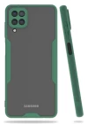 Samsung Galaxy A22 Kılıf Platin Silikon - Yeşil