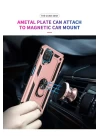 Samsung Galaxy A22 Kılıf Sofya Yüzüklü Silikon Kapak - Rose
