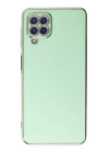 Samsung Galaxy A22 Kılıf Volet Silikon - Açık Yeşil