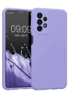 Samsung Galaxy A23 4G Kılıf First Silikon - Lila