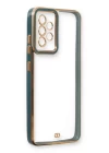 Samsung Galaxy A23 4G Kılıf Liva Lens Silikon - Yeşil