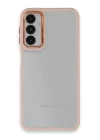 Samsung Galaxy A24 4G Kılıf Dora Kapak - Pudra