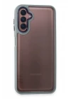 Samsung Galaxy A24 4G Kılıf Dora Kapak - Sierra Blue