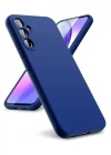Samsung Galaxy A24 4G Kılıf First Silikon - Lacivert