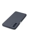 Samsung Galaxy A24 4G Kılıf Nano içi Kadife Silikon - Gri