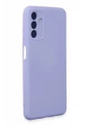 Samsung Galaxy A24 4G Kılıf Nano içi Kadife Silikon - Lila